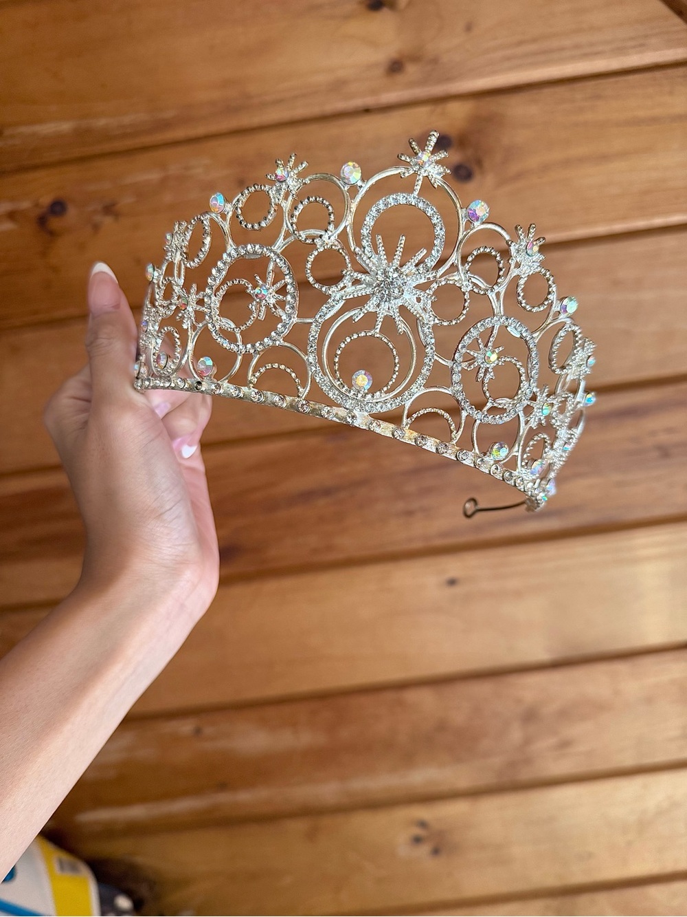 Glinda Crystal Halo Tiara